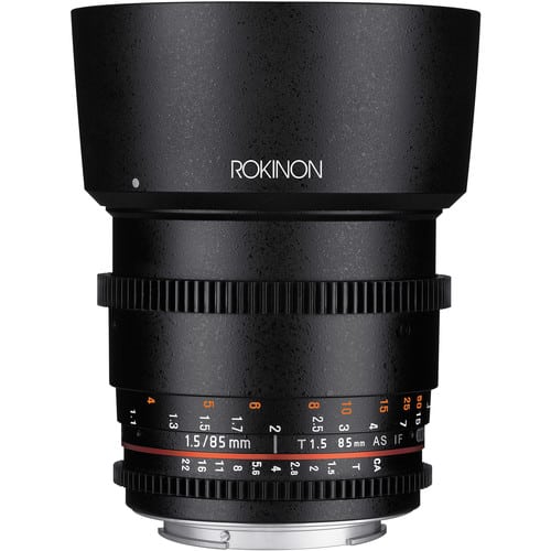 Rokinon 85mm T1.5 Cine DS Lens - Budget Camera Rental