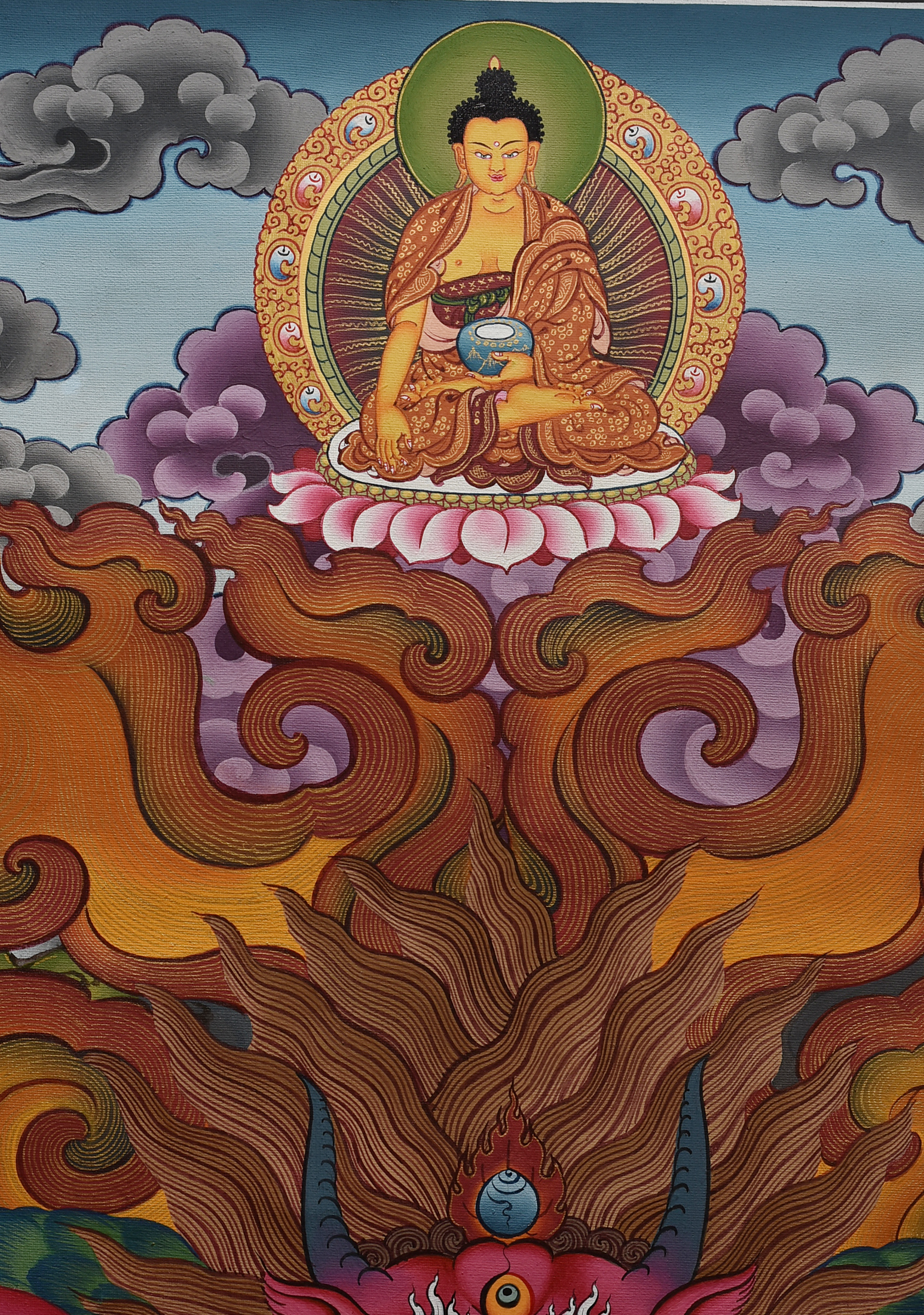 Garuda Thangka Painting