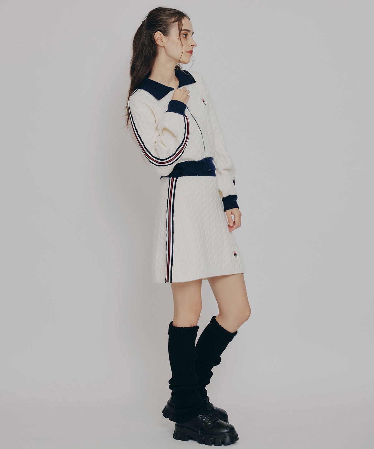 FILA フード付きジャケットとスカートセット L FILA（フィラ