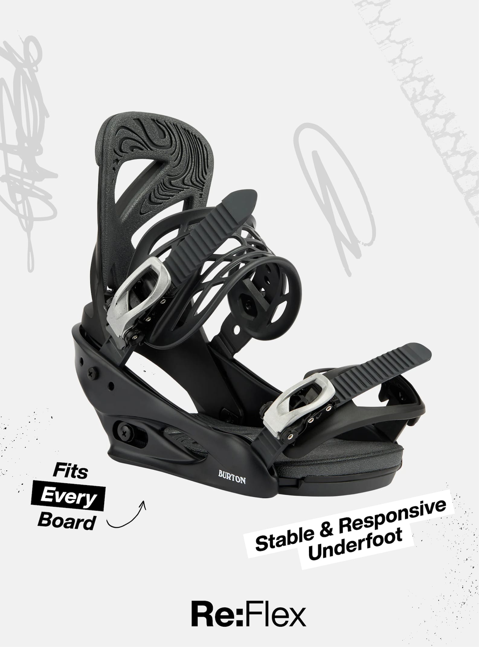 Women's Burton Lexa X Re:Flex Snowboard Bindings | Burton.com