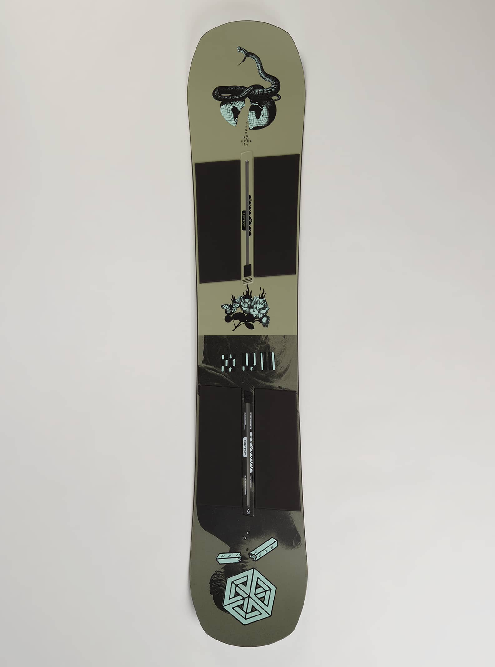 メンズ Burton ネームドロッパー キャンバー スノーボード | Burton