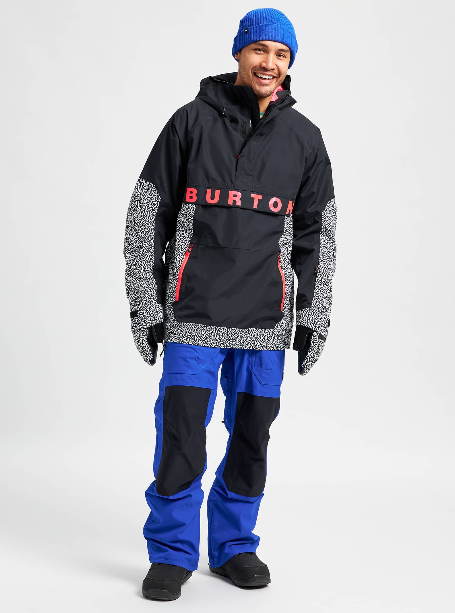 Men's Burton Frostner Anorak | Burton.com Winter 2022 US
