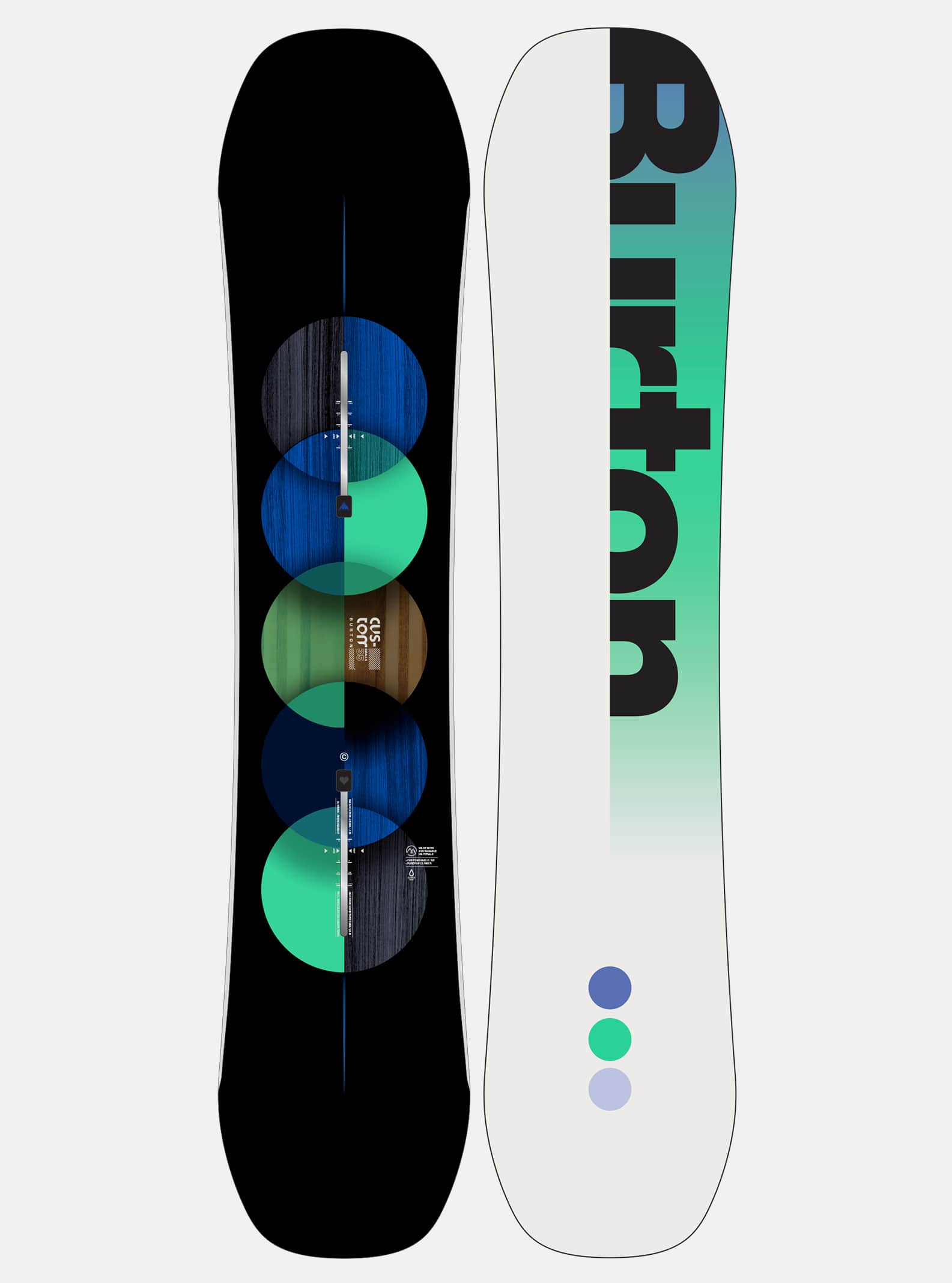 Kids' Burton Custom Smalls Camber Snowboard | Burton.com Winter