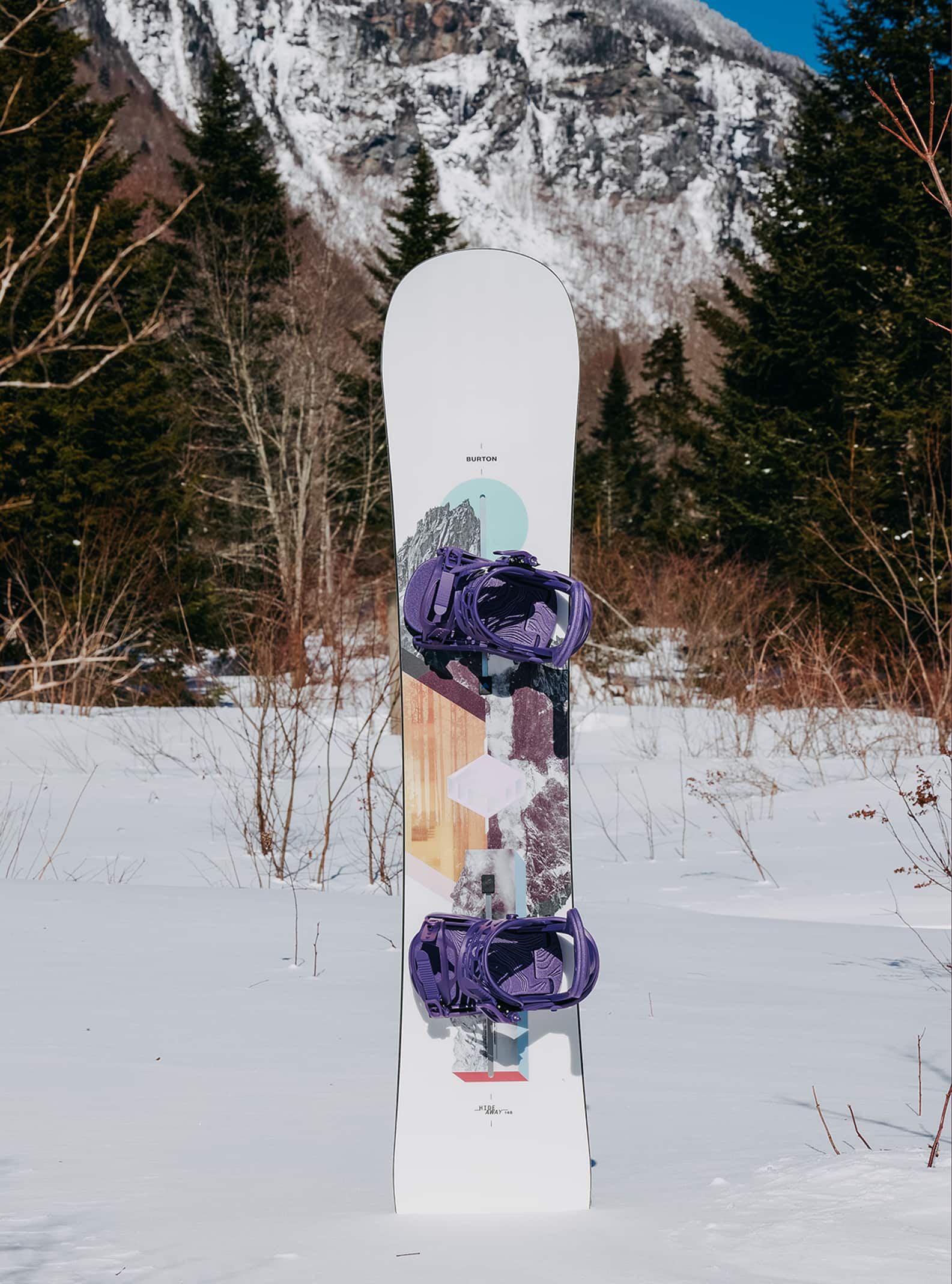 Women's Burton Hideaway Flat Top Snowboard | Burton.com Winter 2026 US