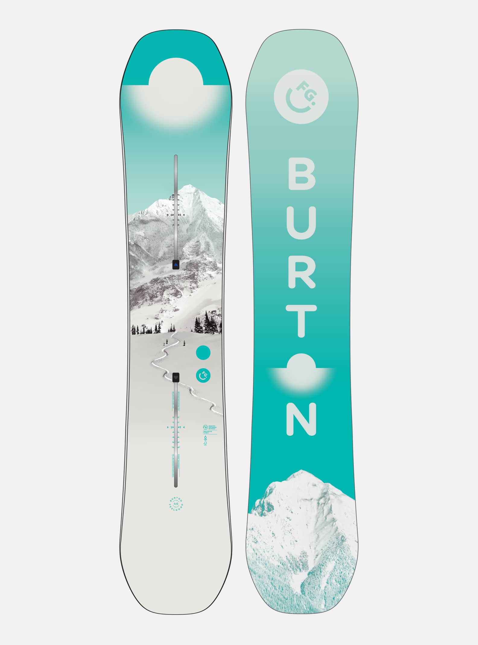 Women's Burton Feelgood Flying V Snowboard | Burton.com Winter 2026 US