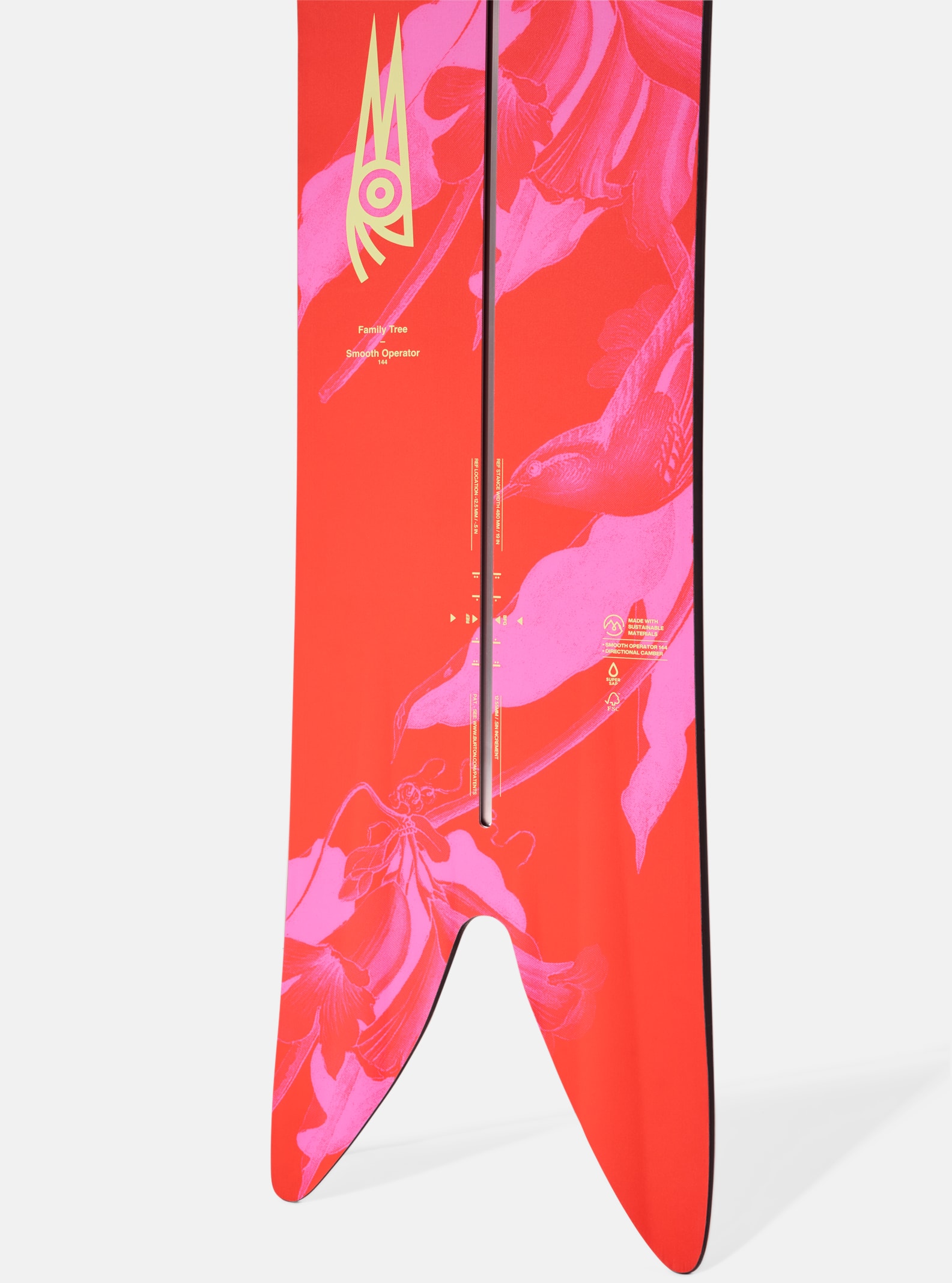 Burton Family Tree Smooth Operator Camber Snowboard | Burton.com
