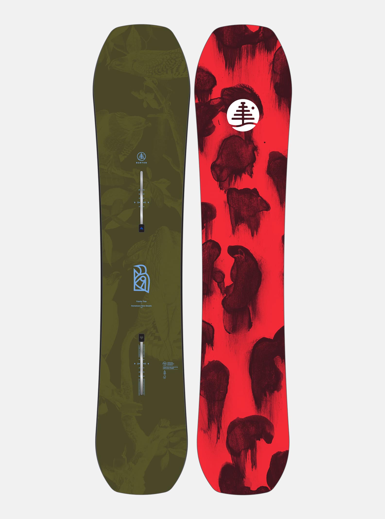 Kids' Burton Family Tree Hometown Hero Camber Snowboard | Burton