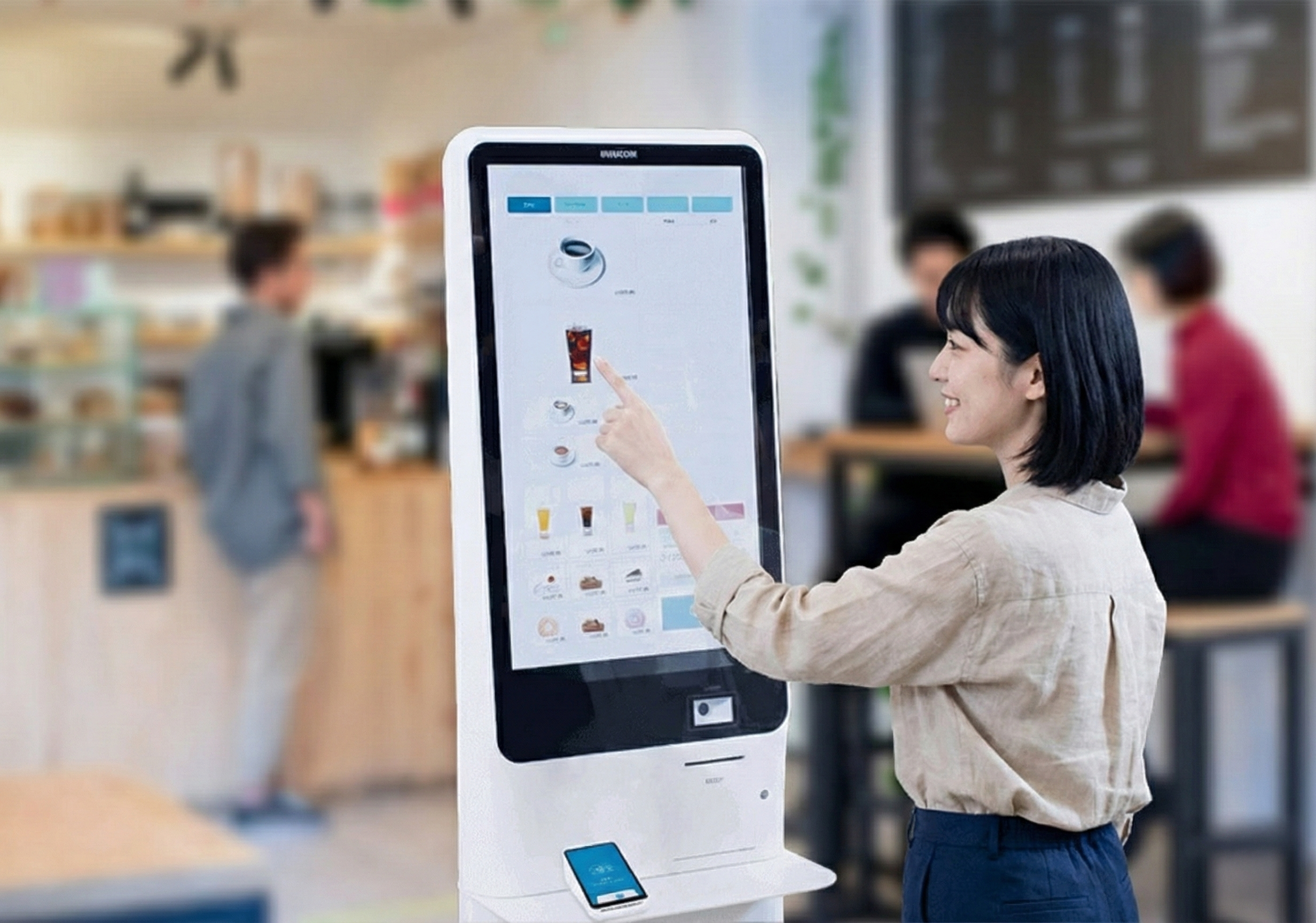 キオスク端末「Seav-27 BigTouch」 | 株式会社ビジコム