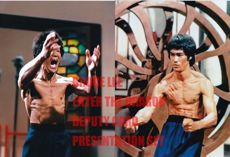 燃えよドラゴン代理人カード＆フォトセット（10セット限定）｜ブルース