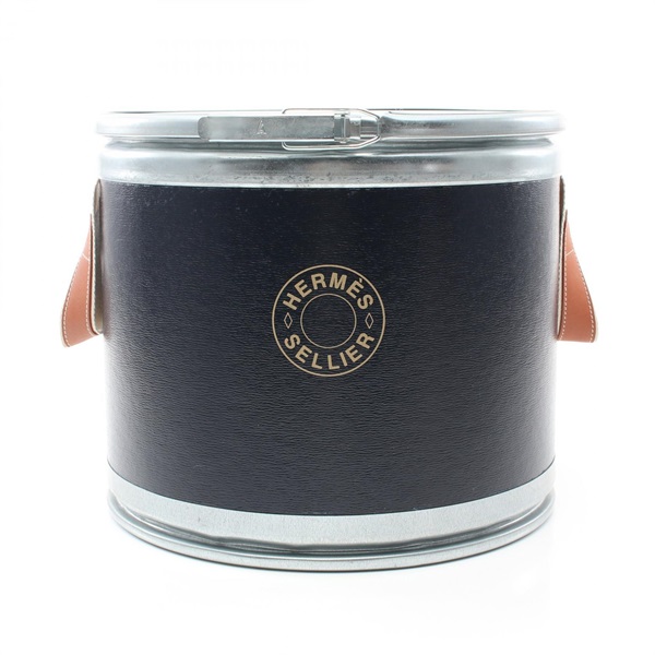 エルメス(HERMES)エルメス サドルボックス スモール 馬具缶 その他雑貨