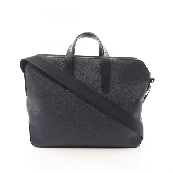 エルメス(HERMES)エルメス ポルトドキュメント シティニュース ブルー