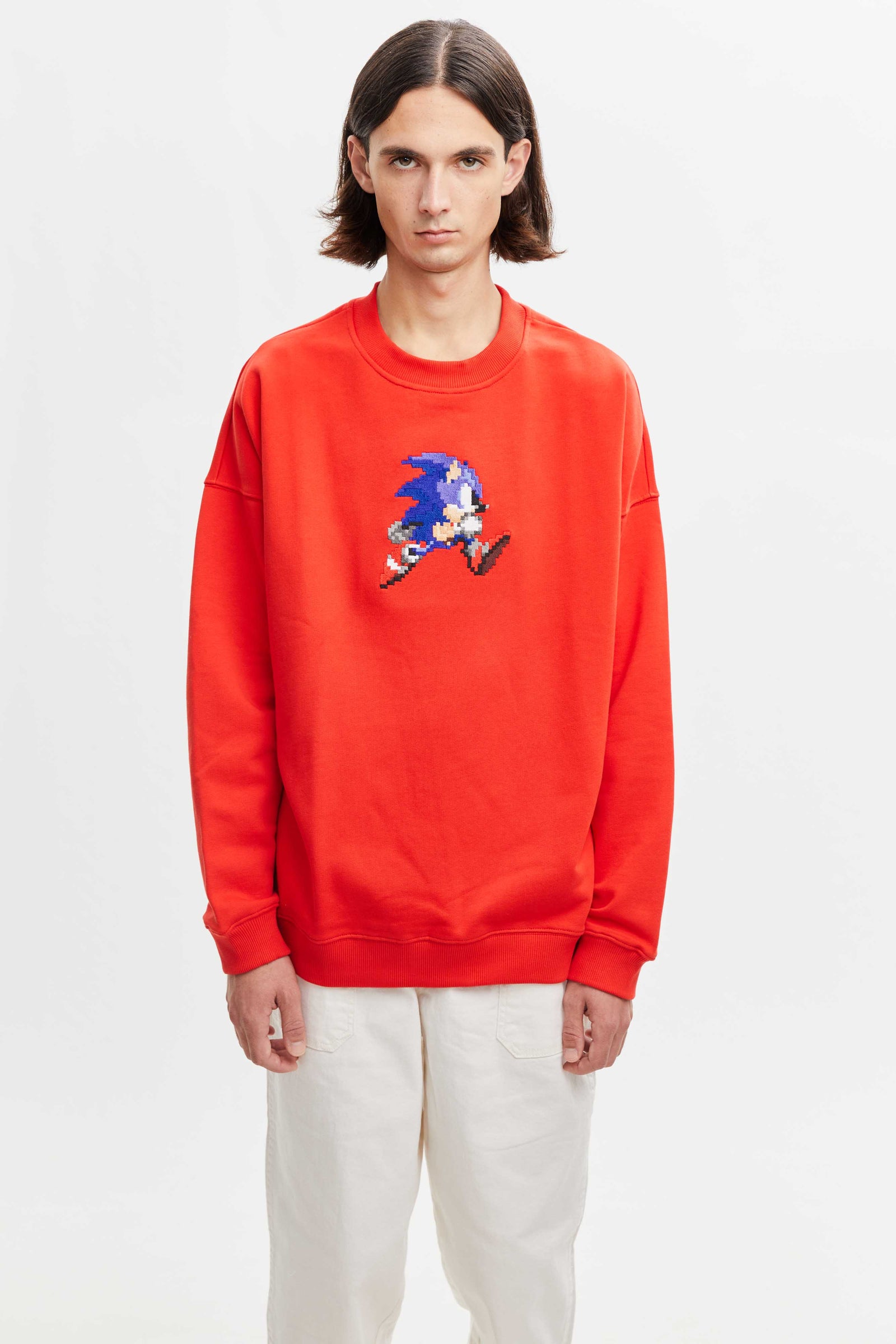 Sonic Jumping Sweat-shirt - BRICKTOWN x SONIC THE HEDGEHOG