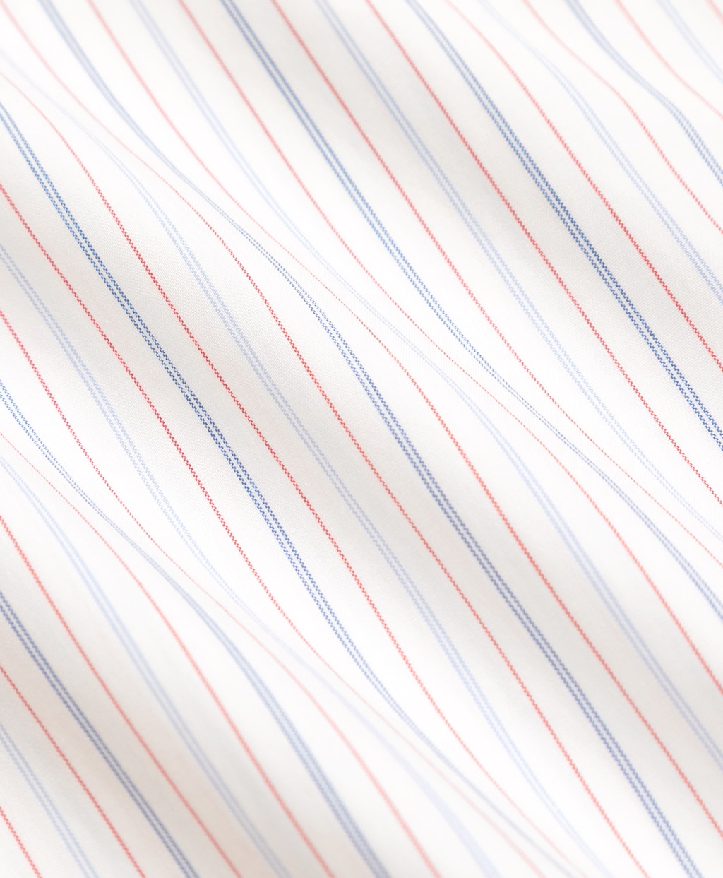 ノンアイロン スーピマコットン ストレッチブロードクロス ストライプ