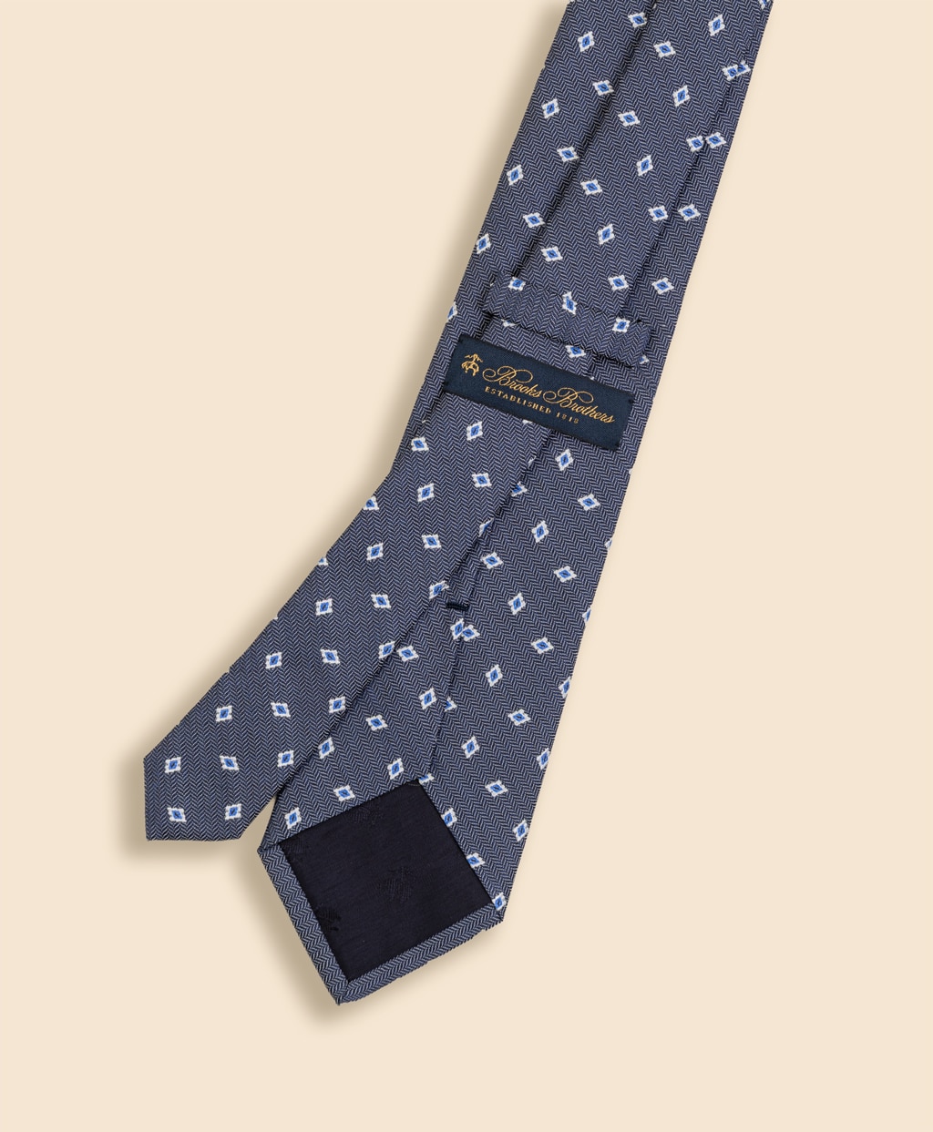 シルク ヘリンボーン フラワーモチーフタイ | Brooks Brothers Japan