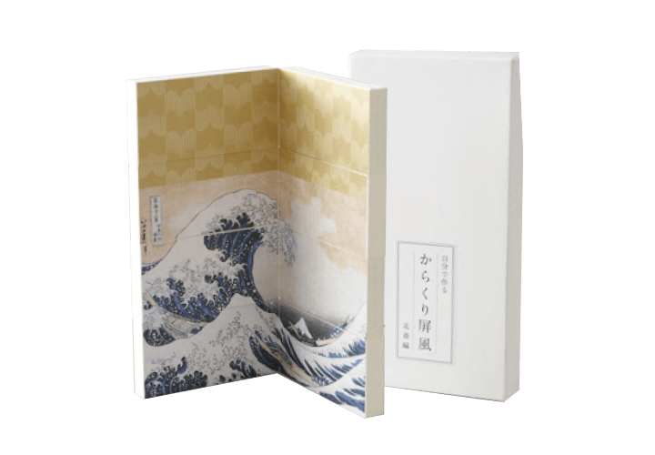 4曲 七彩箔 本金金彩 鳳凰 | 片岡屏風店