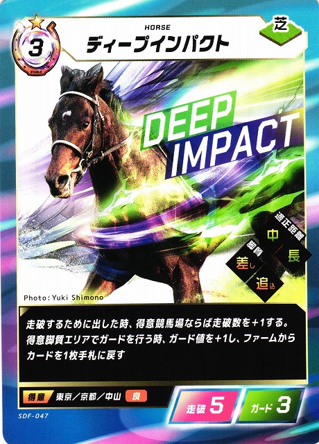 競馬】ディープインパクト【N】SDF-047 - C-labo OnlineShop