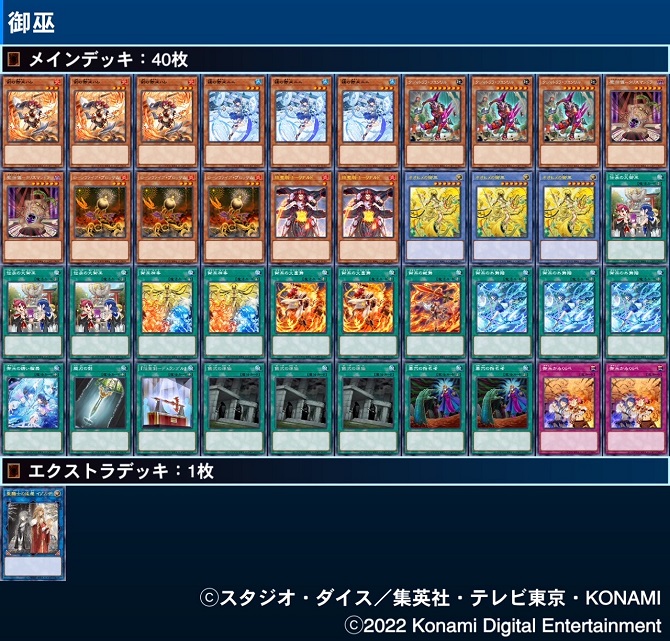 遊戯王】「御巫(みかんこ)」デッキ組んでみました！【デッキ紹介