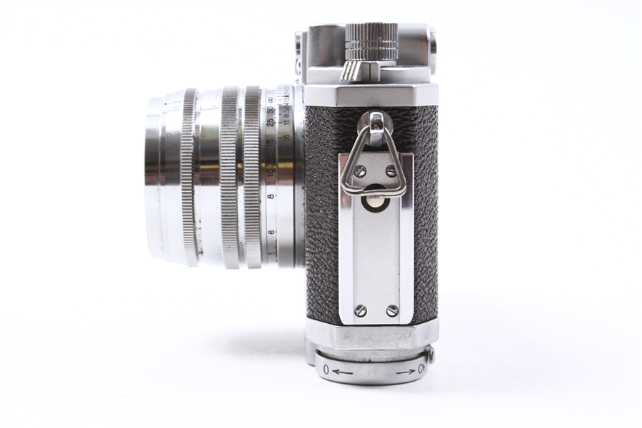 Canon Model IV Sb Rangefinder Camera w/ Rapid Winder & Serenar