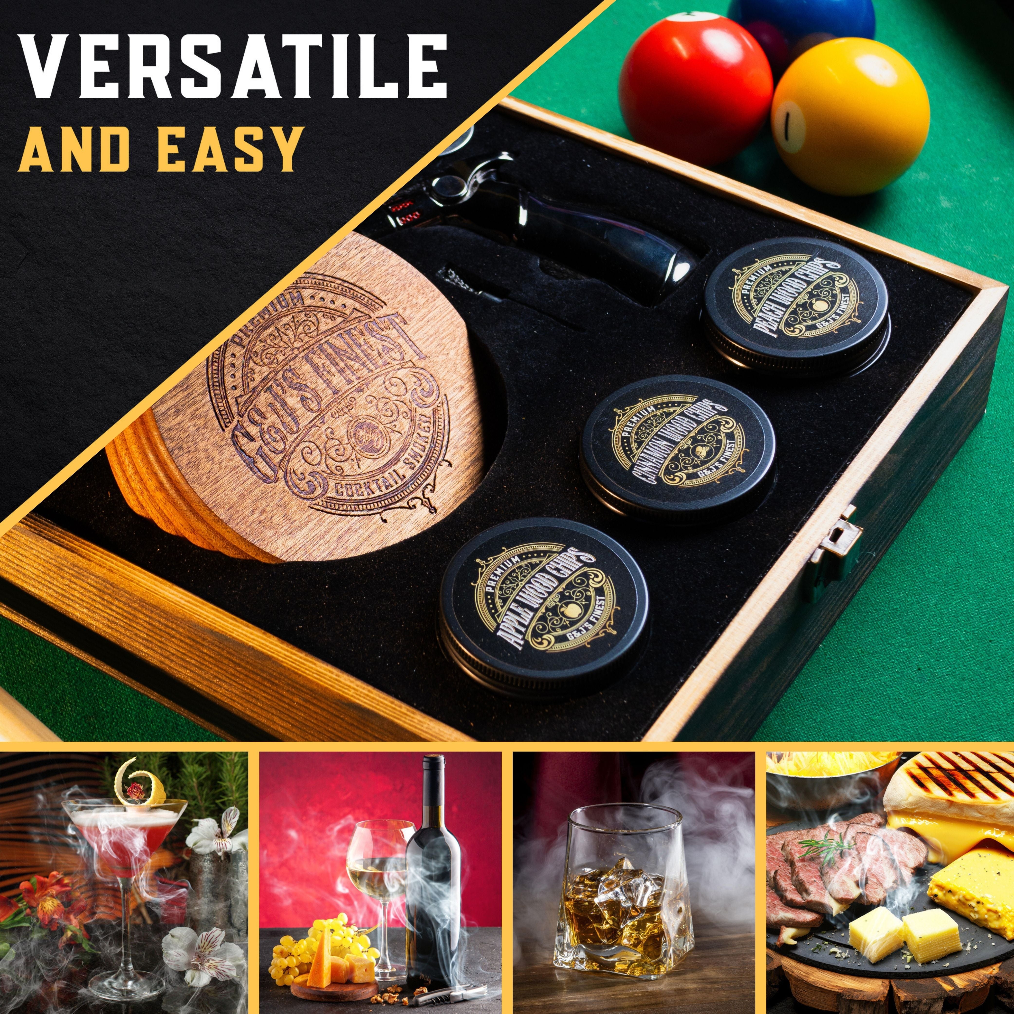 Mahogany Smoker Kit w/ Wood Box – G & J's Finest