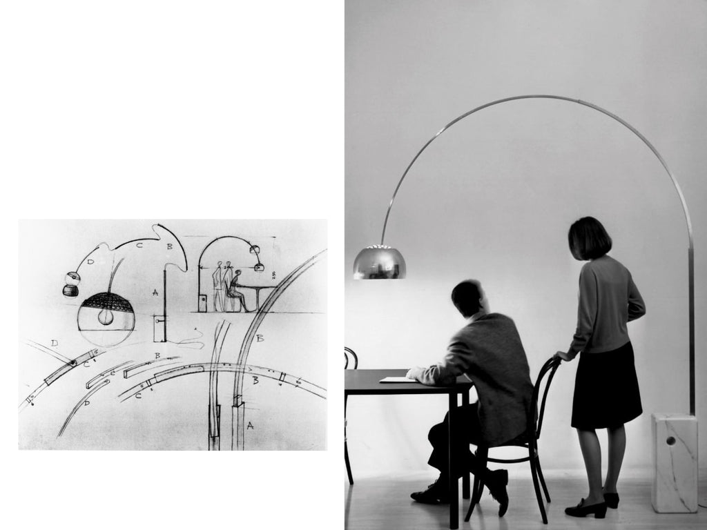 Arco アルコ アルコランプ フロアランプ Flos フロス Achille