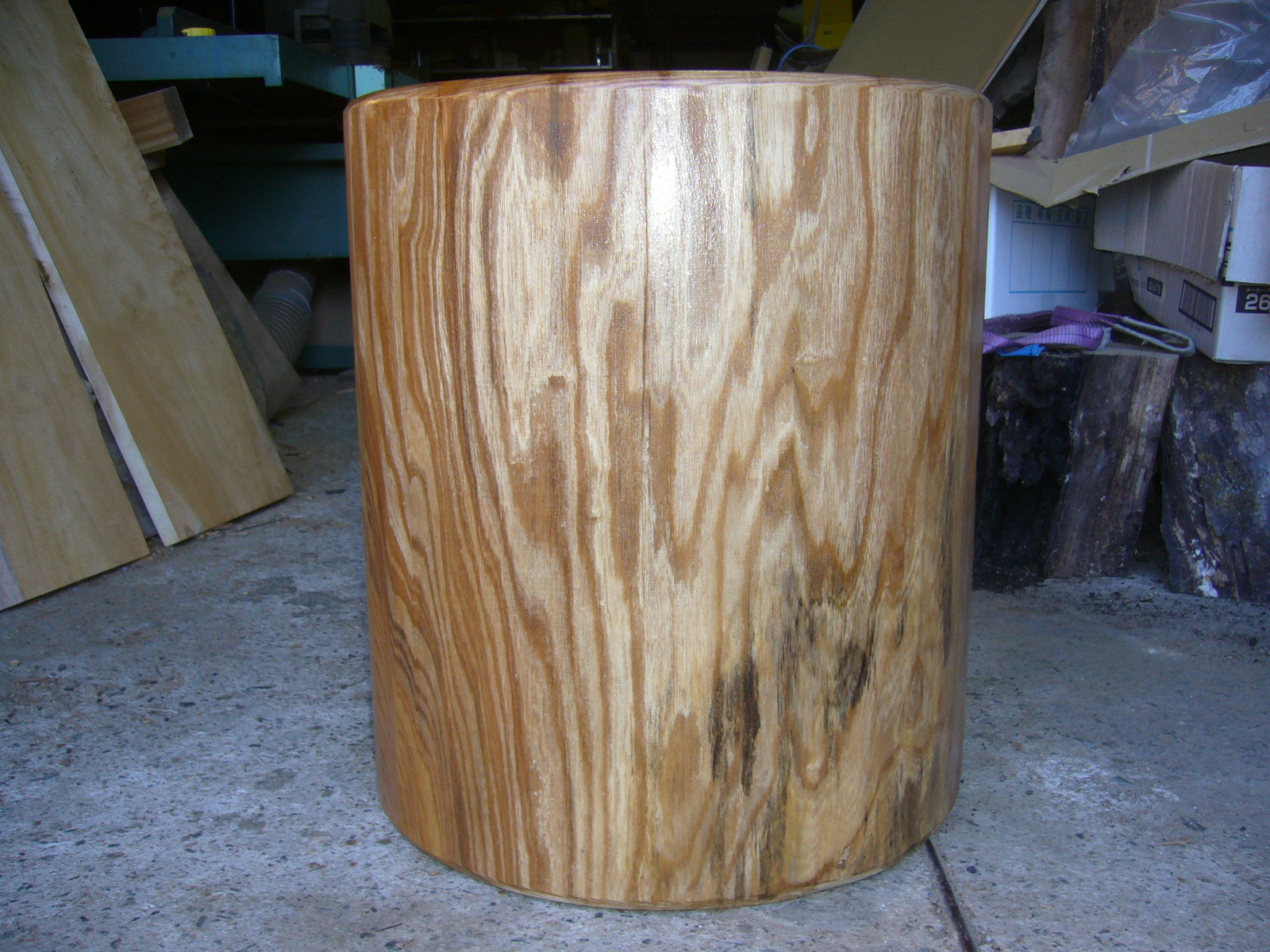 ケヤキ餅つき臼（2～2．5升用） 川口碁盤｜こだわりの素材を自店舗