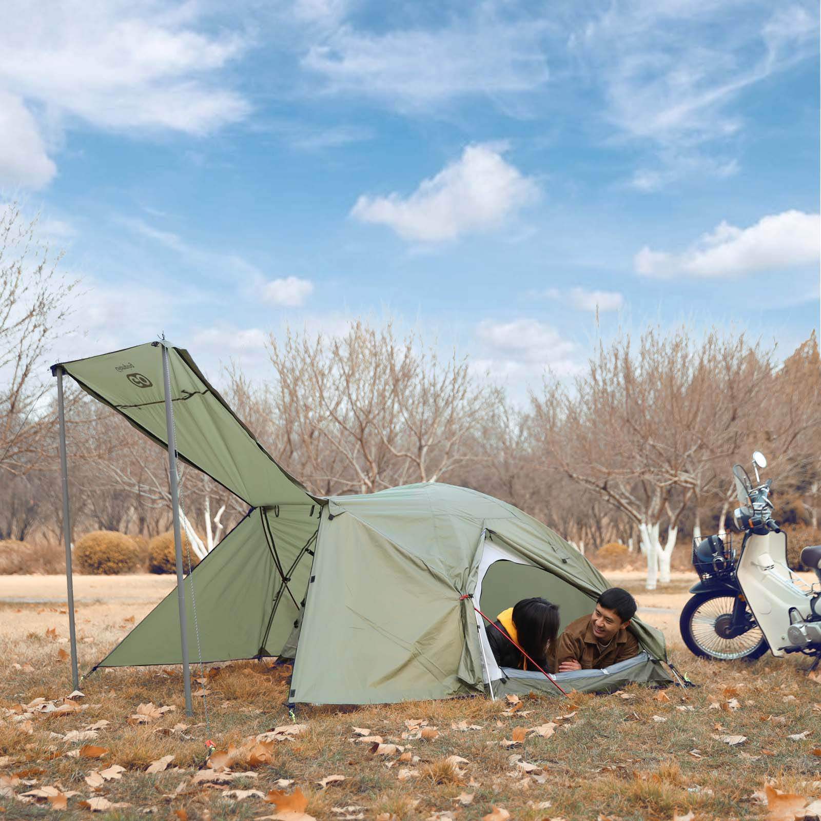 絶版品20%OFF】GOGlamping STARRY アルミツーリングドームテント