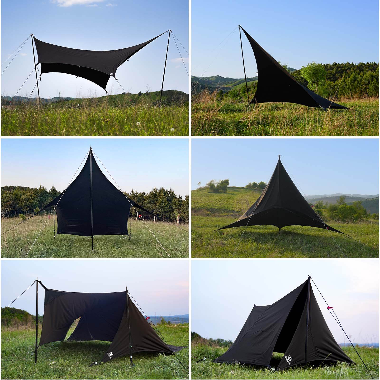 GOGlamping 山帆 ヘキサタープ TC