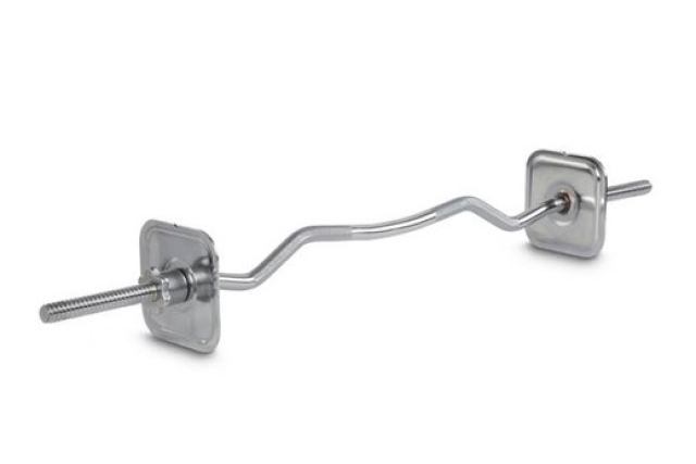 Ironmaster］クイックロックダンベルプレート用EZバー(#1021)｜極楽