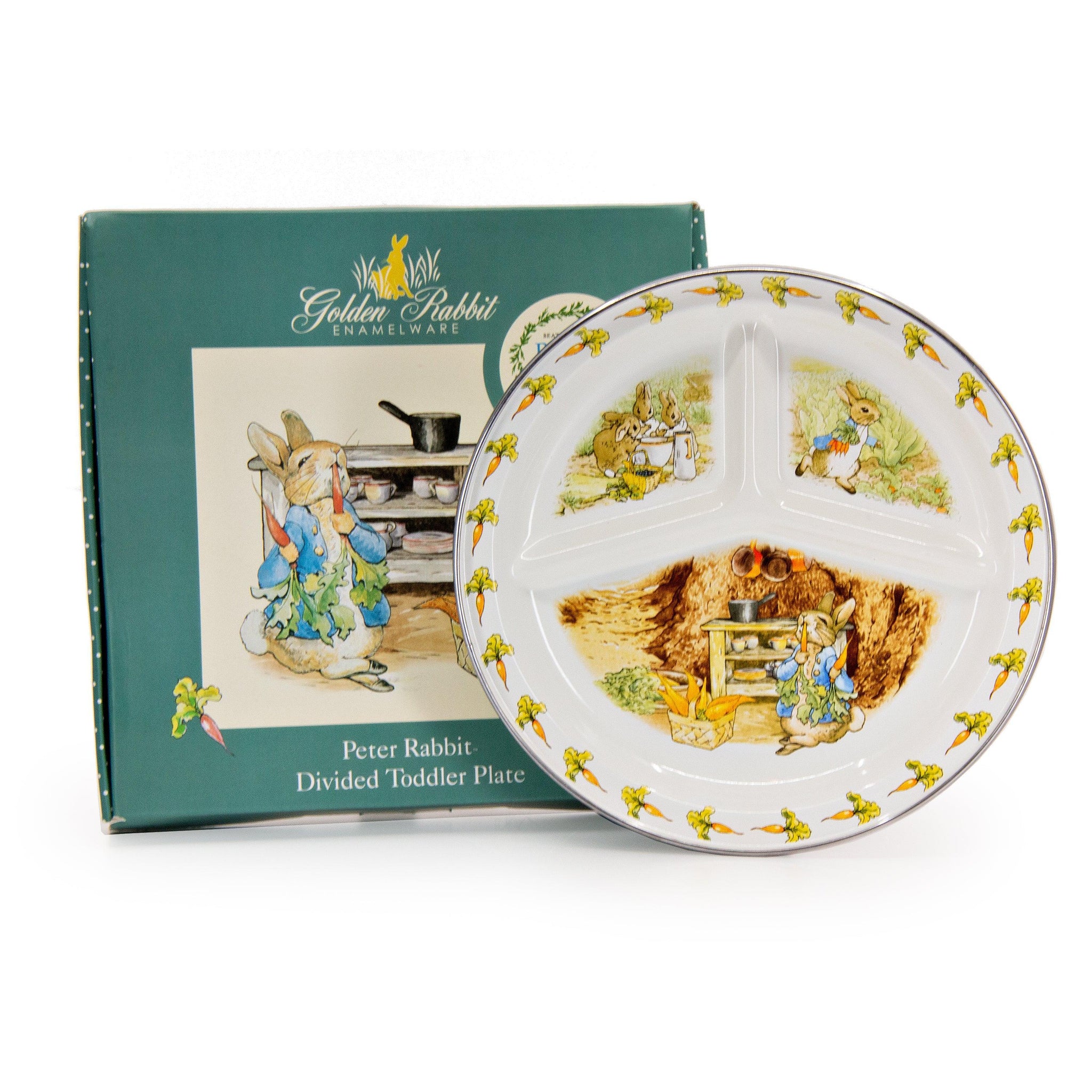 BP16 - Peter Rabbit Toddler Plate - UPC 619199165256 – Golden