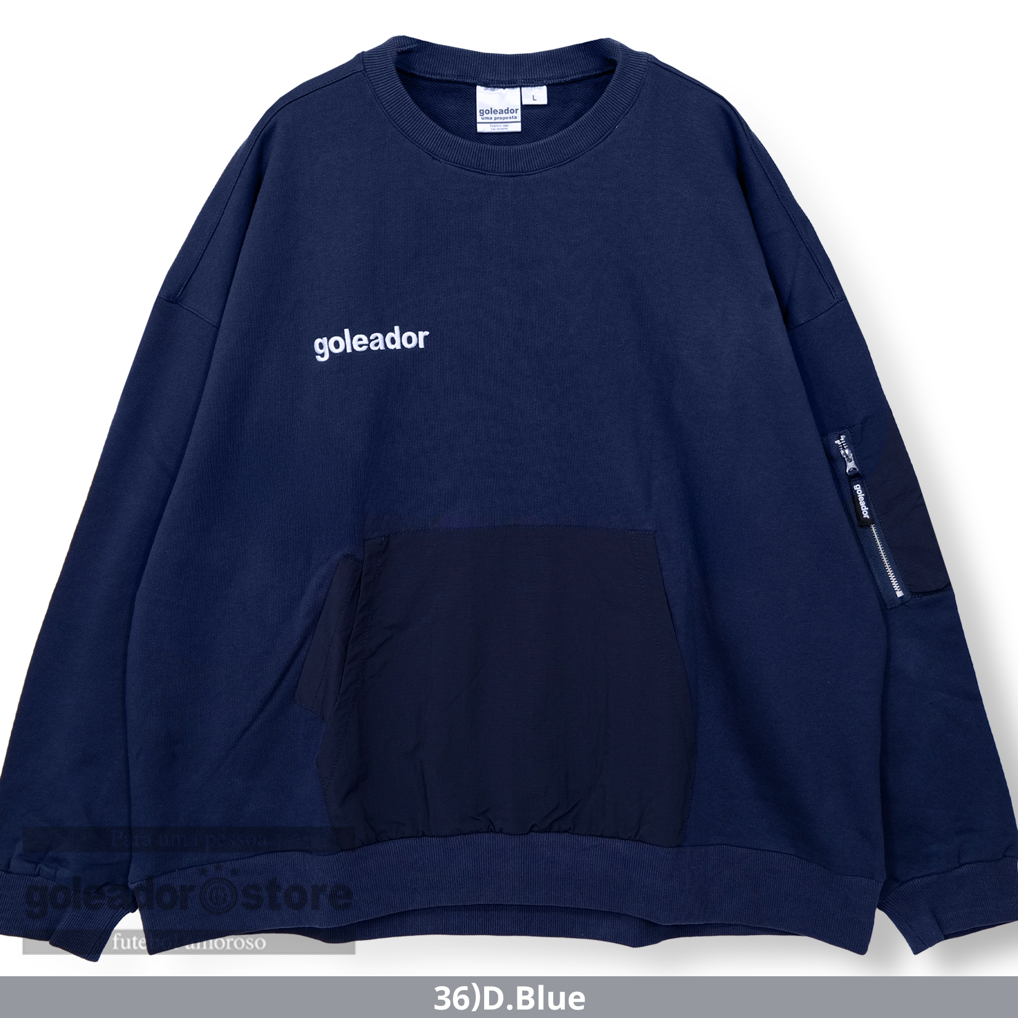ゴレアドール公式】goleador ミリタリースウェット トレーナー g-2661