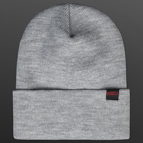スコッティキャメロン グラインダー ニットキャップ ヘザー グレー