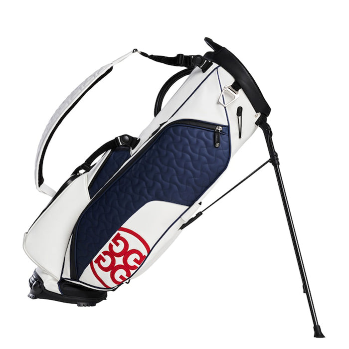 ジーフォア G FORE スタンド キャディバッグ スノー ホワイト トランス