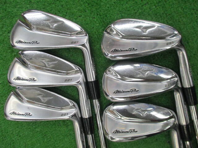 Mizuno ミズノ 中古アイアンセット Mizuno Pro 221 6本の商品詳細