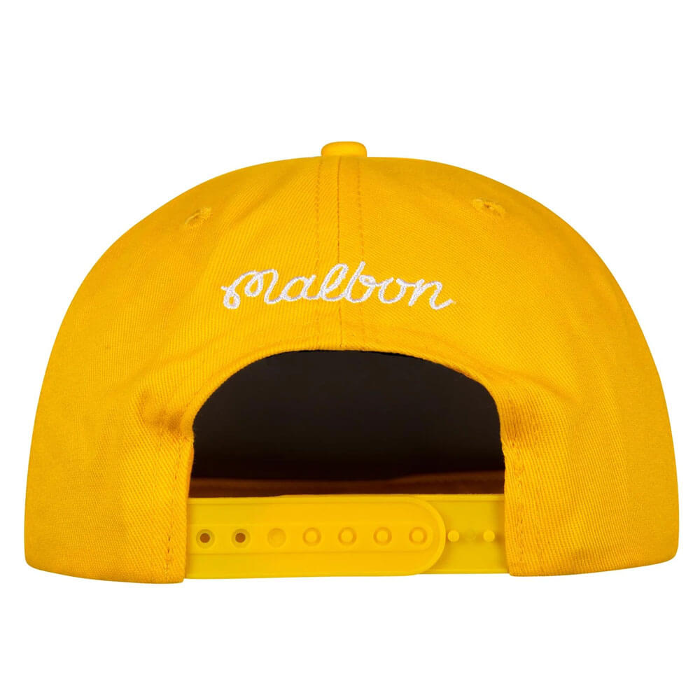 Malbon M Script Chainstitch Painters Golf Cap Gold - SS25 Men – Golfio