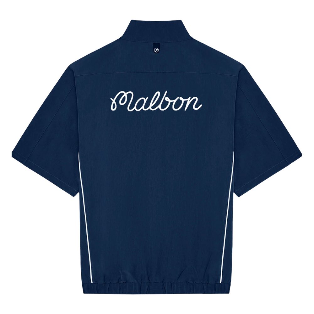 Malbon Links Golf Windshirt Navy - 25 Men – Golfio