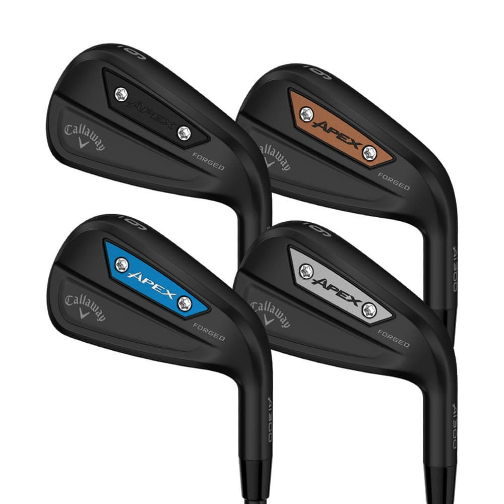 Callaway Apex Ai200 Black Shadow Forged Iron Set - 25 Men – Golfio