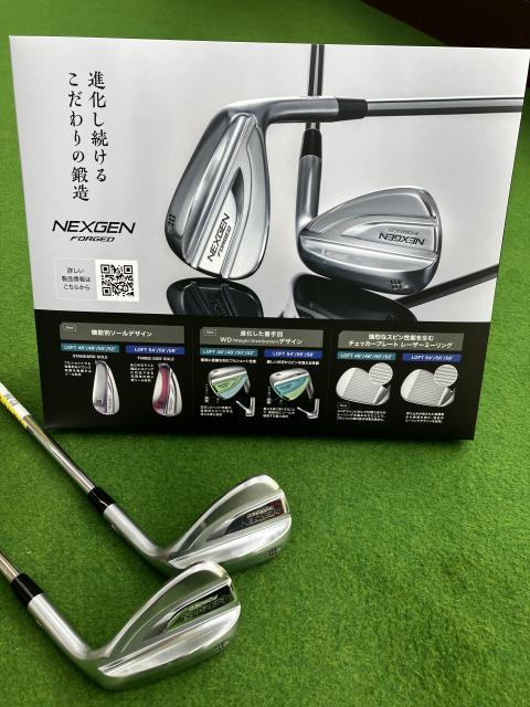 NEXGEN FORGED WEDGE (2025)の登場｜R24奈良店｜ゴルフのことなら