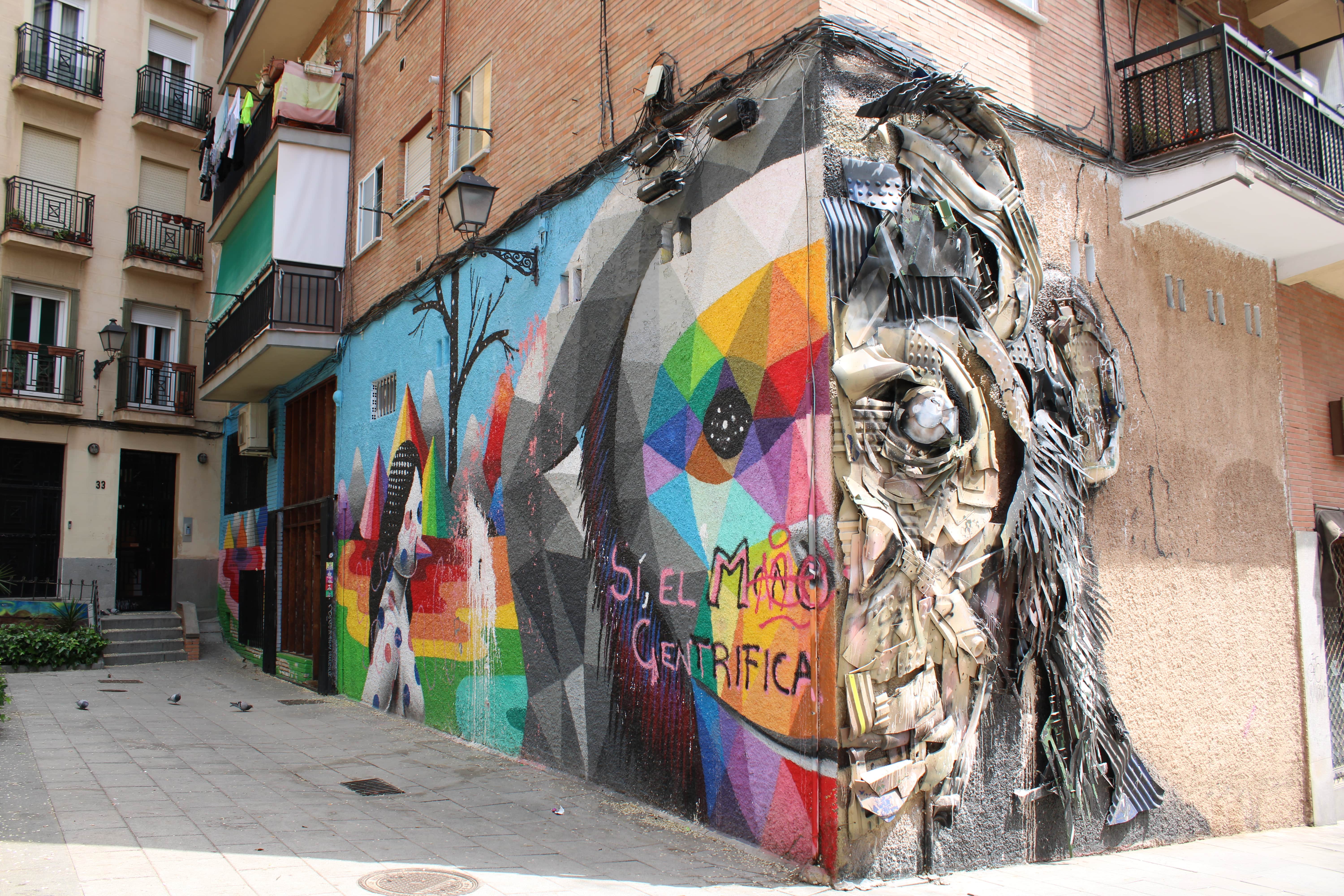Madrid street art: a guide to find awesome murals
