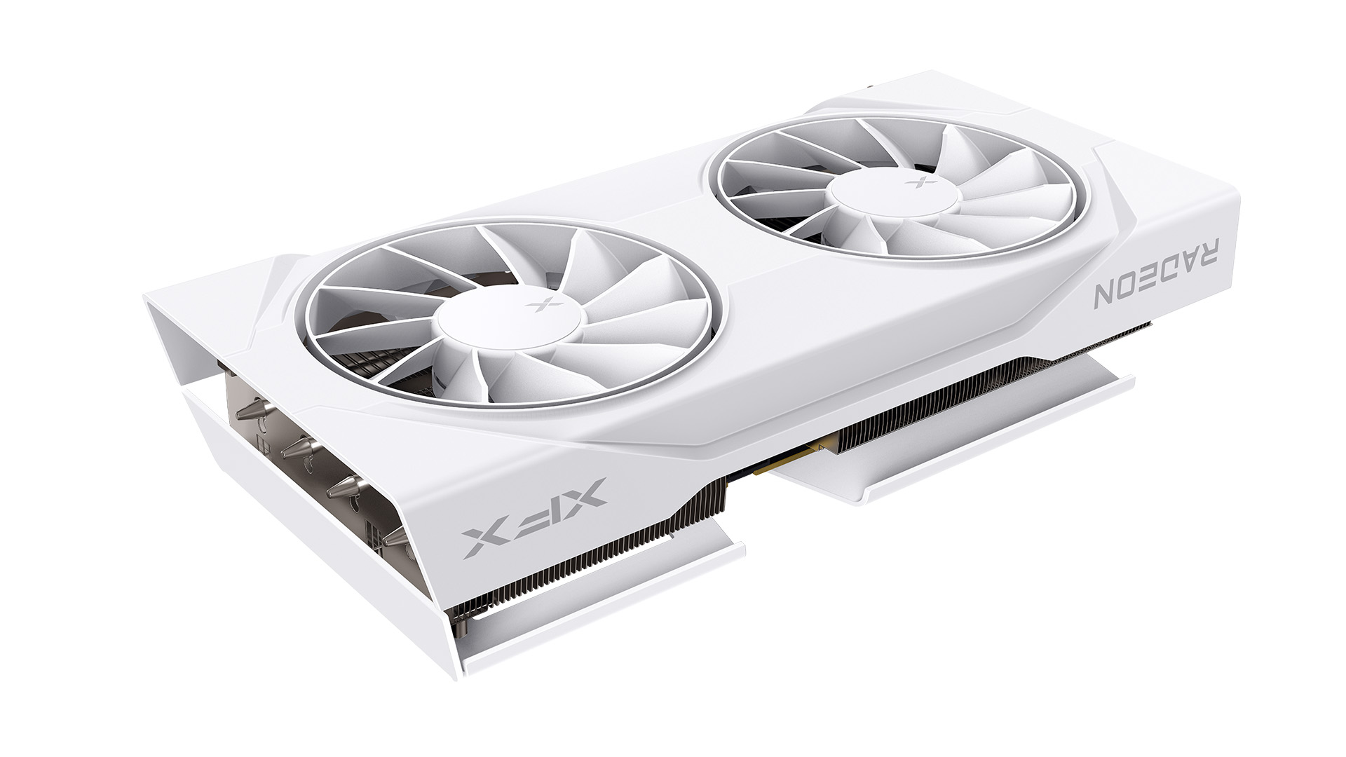 XFX Swift AMD Radeon™ RX 9060 XT OC ホワイト デュアルファン