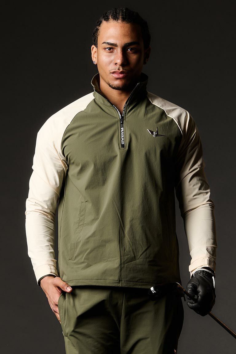 1PIU1UGUALE3 GOLF - 【25AW】 WATER REPELLENT BLOUSON / バイカラー