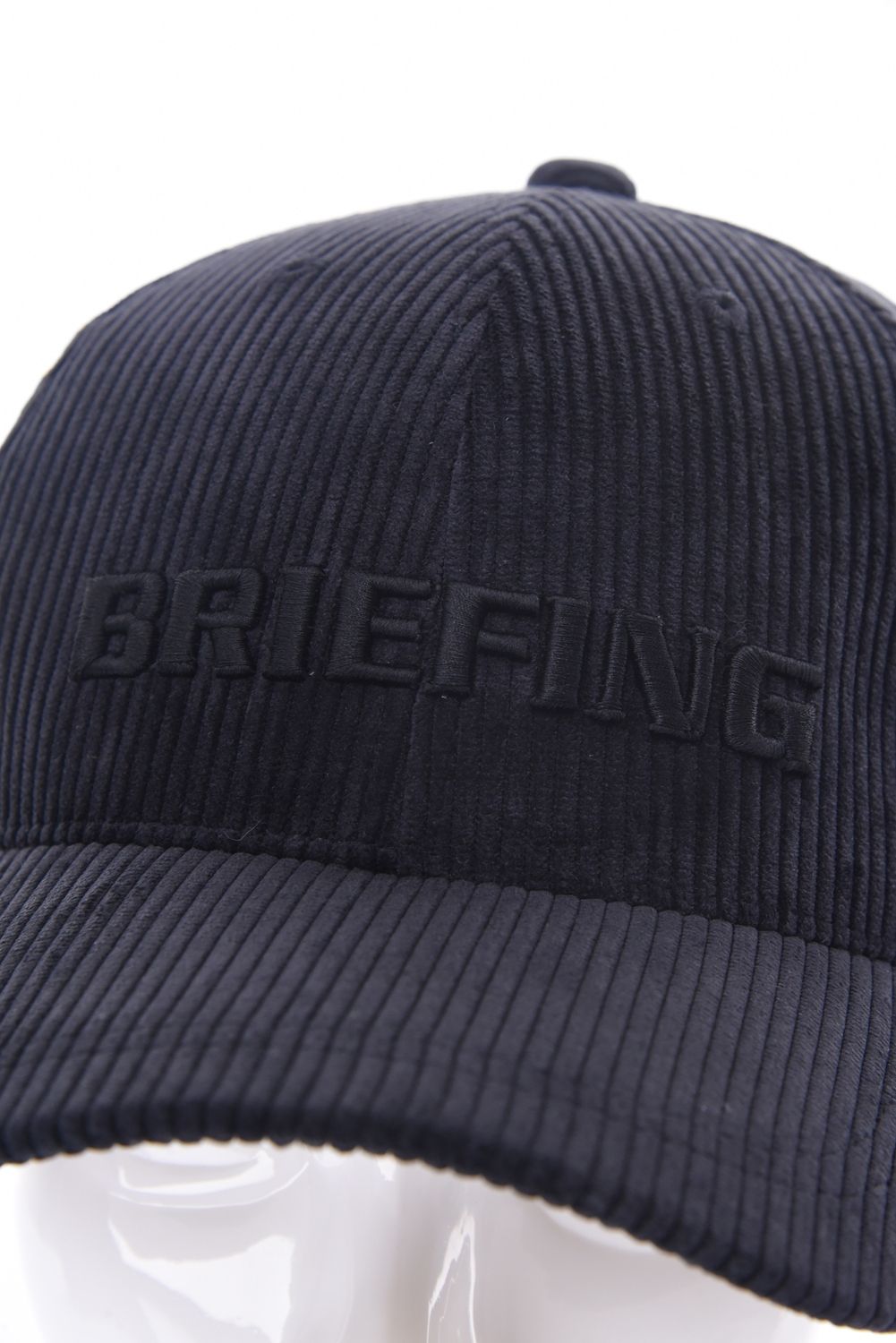 BRIEFING - MEN'S CORDUROY CAP / ブランドロゴ刺繍 コーデュロイ