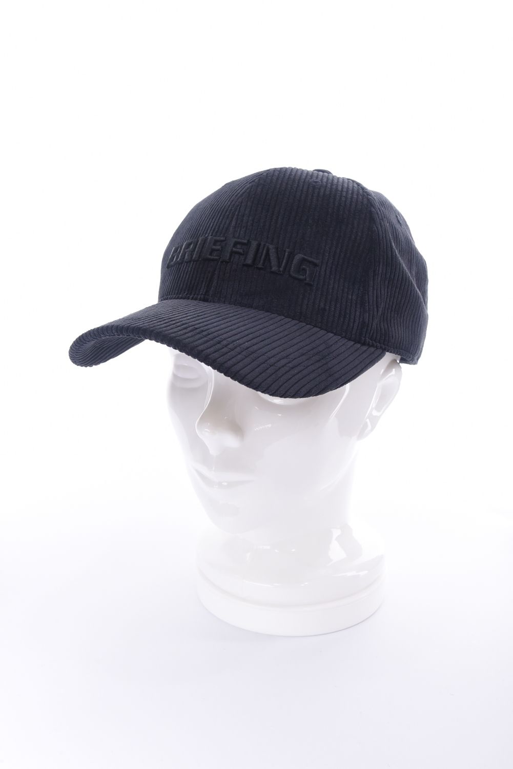 BRIEFING - MEN'S CORDUROY CAP / ブランドロゴ刺繍 コーデュロイ