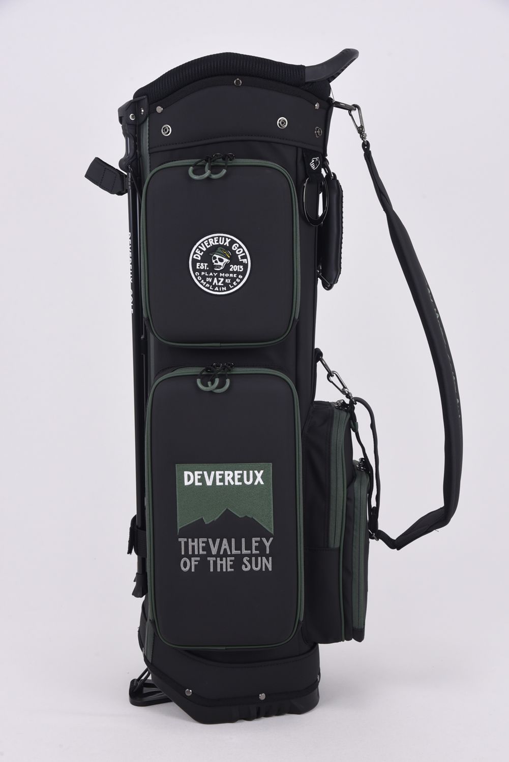 お値下レア【美品】オールドヴィンテージ トラサルディゴルフバッグ黒