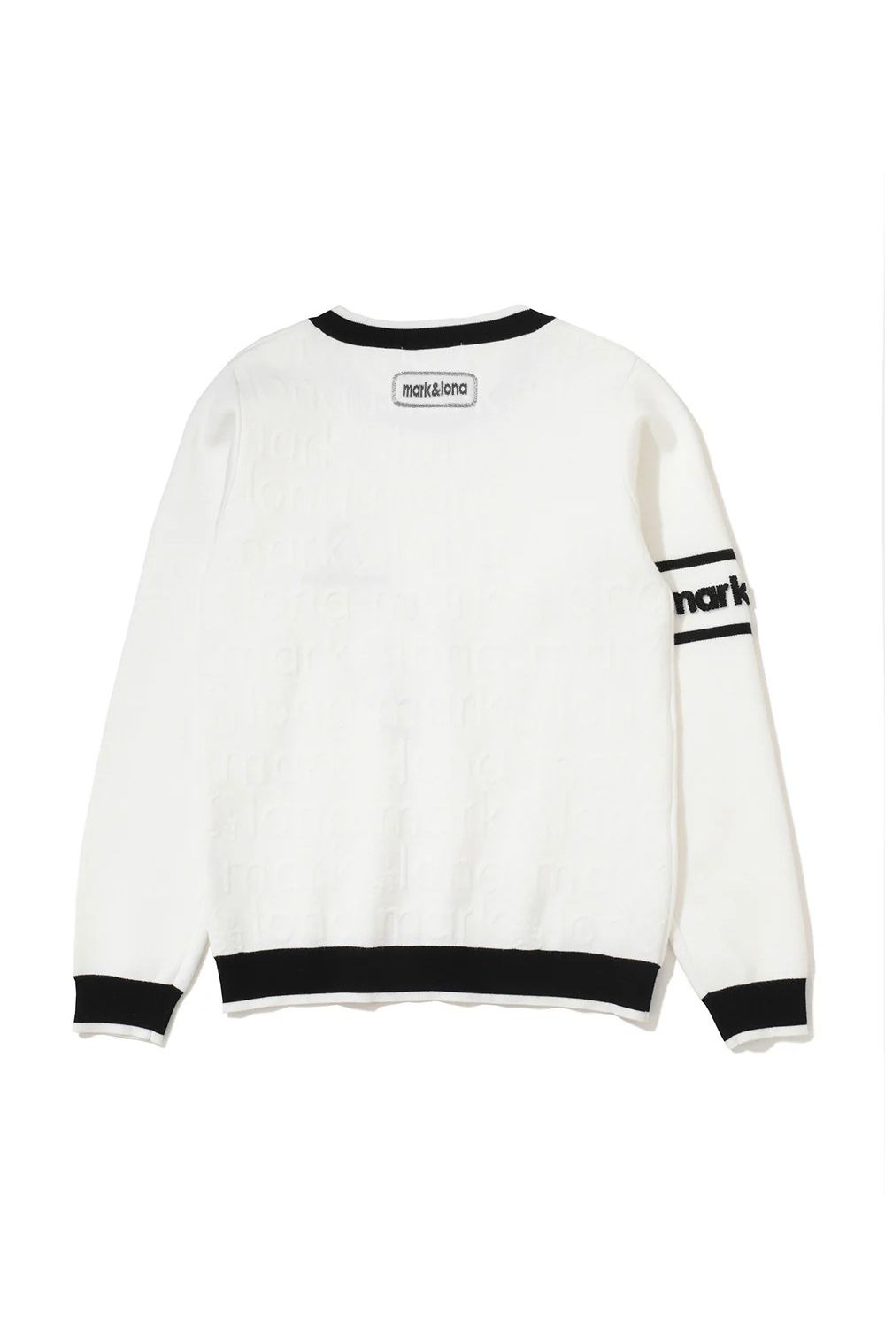MARK&LONA - 【26SS】【レディース】 MERIDIAN EMBOSS LOGO KNIT