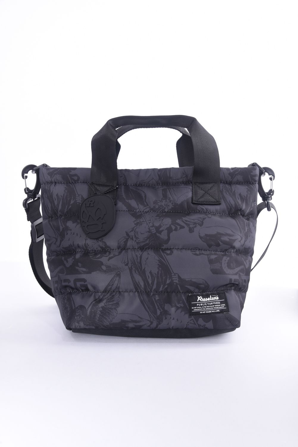 RUSSELUNO - PADDED CART BAG (ANGEL) / 総柄 パデッドカートバッグ