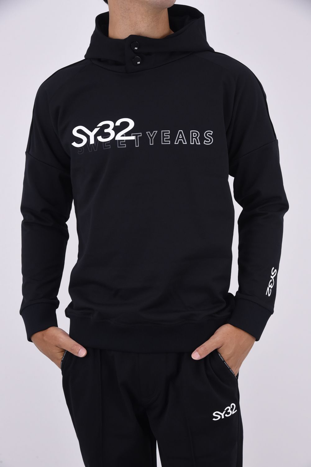SY32 by SWEET YEARS GOLF - DRY SWEAT PARKA / ブランドロゴ ドライ
