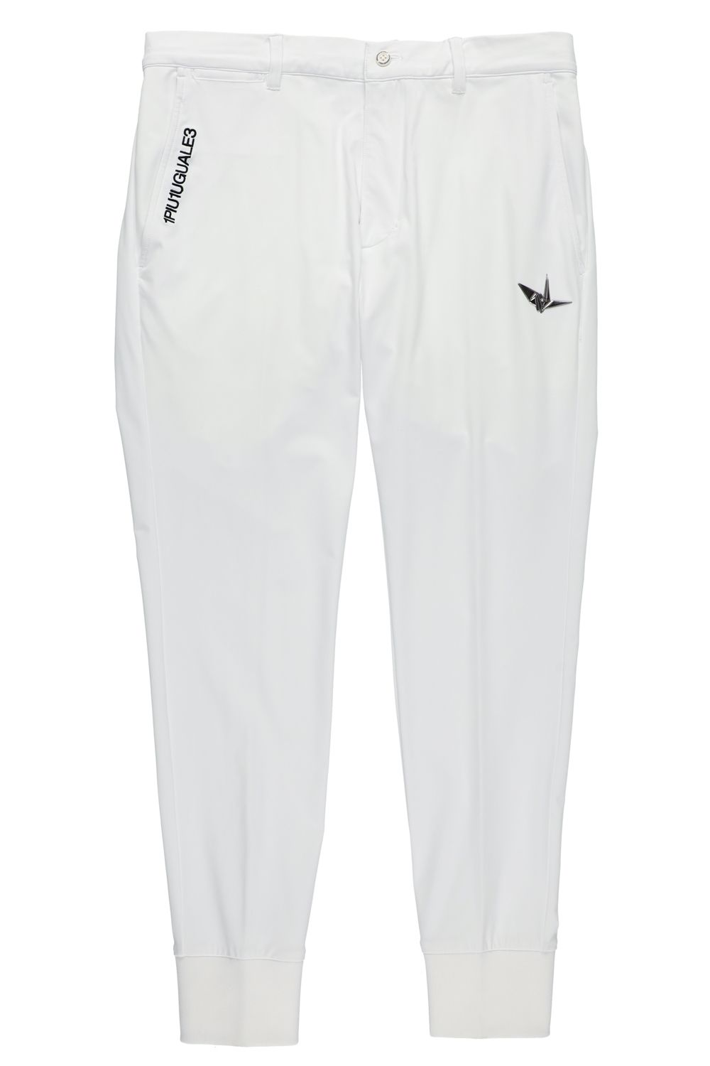 1PIU1UGUALE3 GOLF - 【26SS】 RIB PANTS / リブパンツ (ホワイト