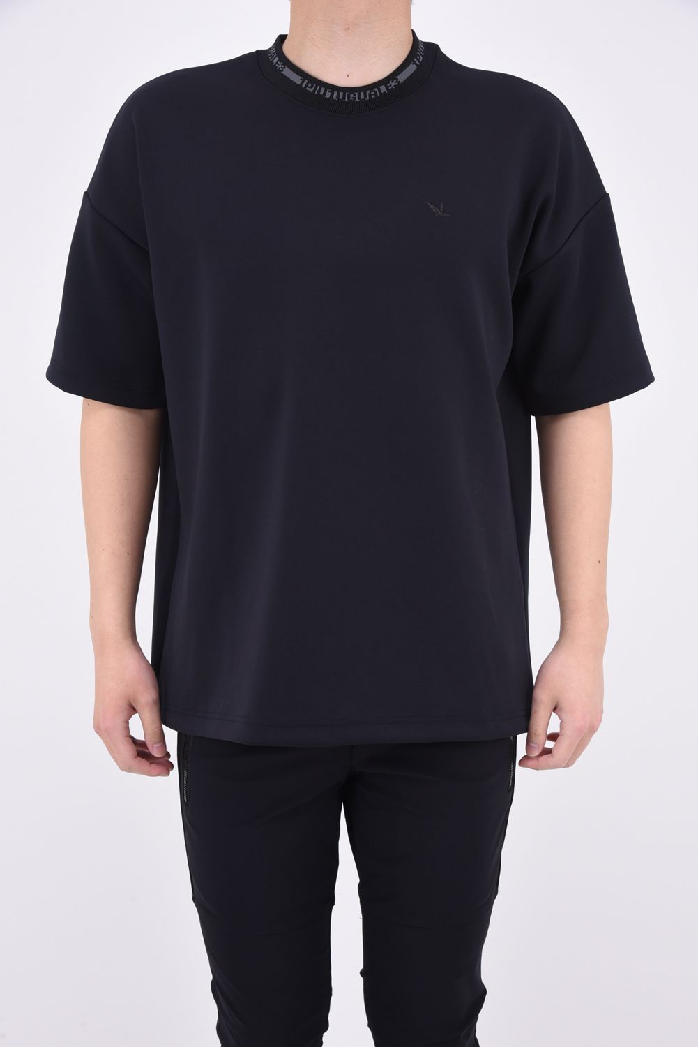 1PIU1UGUALE3 - 113SPORT PREMIUM BIG CREW S/S / ビック クルーネック