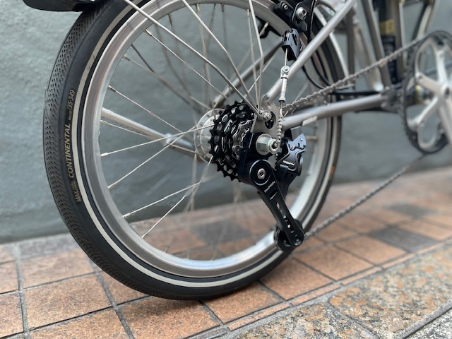 BROMPTON C-Line 外装5速×内装3速＝15速化カスタム | 折りたたみ自転車