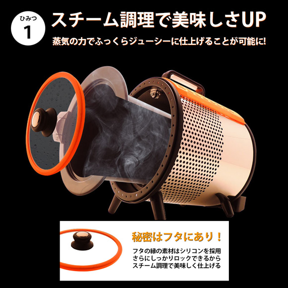 回転自動調理器 ドラムクック【オンライン引換券】｜景品ゲットクラブ